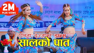 Salko PatakoTapari Huni  Alina Deuja Dance  सालको पातको टपरी Salko patko  Model Alina Deuja [upl. by Lunneta]