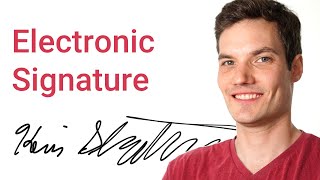 How to make Electronic Signature [upl. by Dincolo]