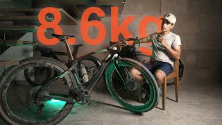 Pinarello Grevil review 86kg de puro racing [upl. by Reynold]