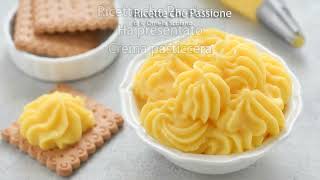 Crema pasticcera ricetta veloce e facile con ingredienti genuini  Ricette che Passione [upl. by Liuqnoj]