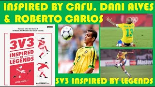 Cafu Dani Alves Roberto Carlos 3v3 Inspired By Legends [upl. by Barclay]