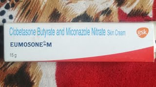 EUMOSONEM Skin Cream complete review in Hindi  Rx Clobetasone Butyrate and Miconazole Nitrate [upl. by Sherurd]