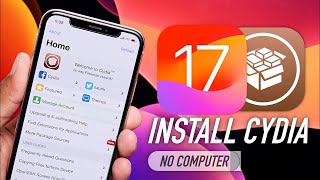 How To Download Cydia on iOS 17 iOS 1741 Jailbreak Without Computer [upl. by Neellek]