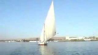 Sailing on a felucca on the Nile [upl. by Crystie]