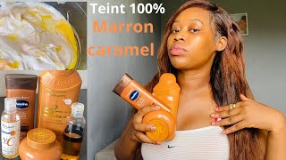 UN BON MÉLANGE  Teint Unifié Caramel marron garantie [upl. by Fawn]