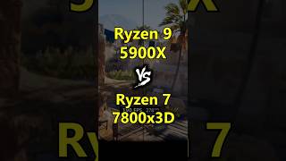 Ryzen 9 5900x vs Ryzen 7 7800x3D Test in Games [upl. by Nal]