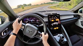 2023 Polestar 2 AWD Performance  POV Review [upl. by Bigg238]