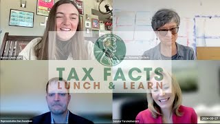 Tax Facts Lunch amp Learn Tax Takeaways with Senator Tara Nethercott and Representative Dan Zwonitzer [upl. by Sira]