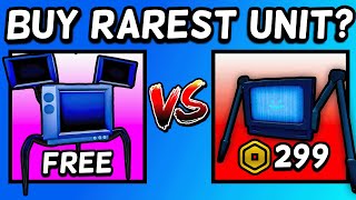 FREE UNITS vs ROBUX UNITSis it a SCAM [upl. by Yendic]