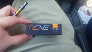 Review of ROVE vape pen cart Sativa Tangie [upl. by Brodeur773]