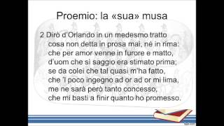 Il proemio dell Orlando Furioso di Ariosto [upl. by Kynan]