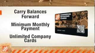 Commercial Credit  The Home Depot [upl. by Eimaj273]