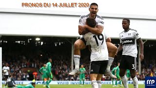 PARIS SPORTIFS  PRONOS DU 14 JUILLET 2020  BROMWICH  FULHAM  CARDIFF  DERBY  LUTON  QPR [upl. by Meelas]