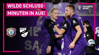 FC Erzgebirge Aue  SC Verl Highlights mit LiveKommentar  3 Liga  MAGENTA SPORT [upl. by Chuah]