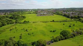 harlow essex town centre from the sky [upl. by Kannry376]