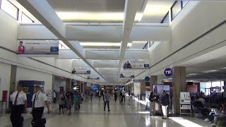 An HD Tour of LAX Los Angeles International Airport Terminals 4 5 6 7 and 8 [upl. by Pyszka717]