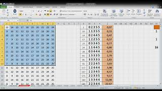 Planilha lotofácio 30 jogos com análise de distribuições de números [upl. by Marcello433]