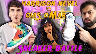 HARRISON NEVEL VS QIAS OMAR SNEAKER BATTLE  WHOS NEXT  2WILD SNEAKER BATTLES [upl. by Eberhard]