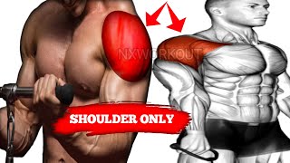 Cable Shoulder Press  Shoulder Workout  Cable Shoulder Exercises [upl. by Bettine]