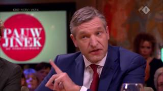 Buma CDA VS Pechtold D66 voeren stevig en inhoudelijk debat tijdens Pauw amp Jinek [upl. by Loats]