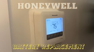 DIY Honeywell Pro Series Battery Replacement [upl. by Znieh558]