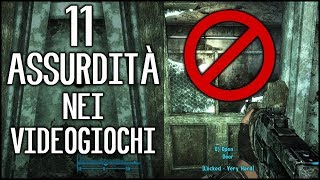 11 ASSURDITÀ NEI VIDEOGIOCHI [upl. by Amabel]