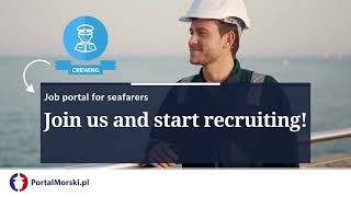 Crewingpl  Seafarer Job Portal And Place of 100 Crewing Agencies [upl. by Amsirac]