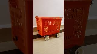 RFID Based Smart Trolley Which Follows Your Steps  Shorts [upl. by Annot]