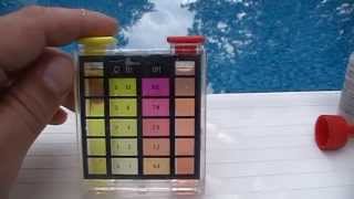 How To Test Swimming Pool Water Chlorine and PH Level With Test Kit [upl. by Loraine531]