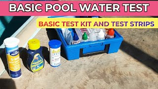 How to Test your Pool Water PH and Chlorine Pool water Test kit How to use Pool Test Strips [upl. by Aenat]