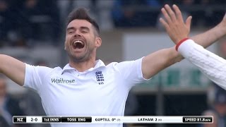 James Anderson passes 400 wickets  Headingley Test highlights Day 1 [upl. by Sukcirdor]