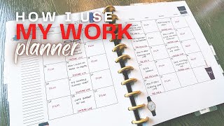 How I Set Up my Work and YouTube planner [upl. by Rodavlas]