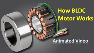 BLDC Motor  Brushless DC Motor  How BLDC Motor Works [upl. by Aztilay]