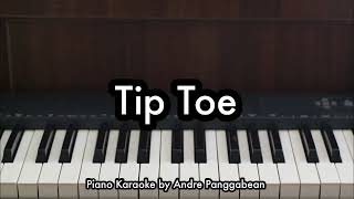 Tip Toe  HYBS  Piano Karaoke by Andre Panggabean [upl. by Rodrich398]