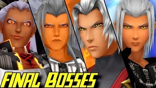 Evolution of Final Bosses in Kingdom Hearts Games 20022017 [upl. by Neersin]