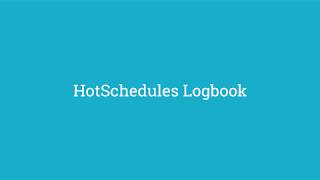 HotSchedules Logbook Overview [upl. by Terrance945]