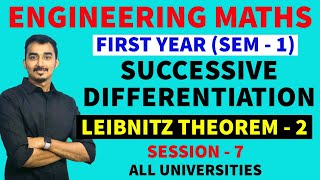 SUCCESSIVE DIFFERENTIATION  LEIBNITZ THEOREM  S7  FIRST YEAR ENGINEERING  SAURABH DAHIVADKAR [upl. by Perceval461]