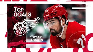 Dylan Larkin Top Goals 202324  Detroit Red Wings [upl. by Eannaj]