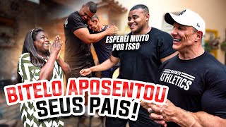 BITELO APOSENTOU SEUS PAIS E FICOU EMOCIONADO [upl. by Douty279]