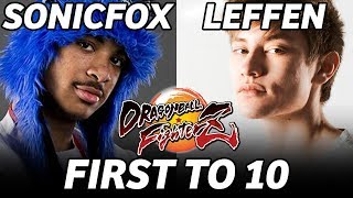 DBFZ ► SONICFOX vs LEFFEN  FT10 [upl. by Mariquilla312]