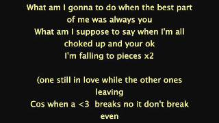 The Script Breakevenlyrics [upl. by Steinman]