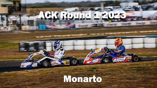 AKC Round 1 FINAL KA3 Senior 2023 Monarto go kart club of SA [upl. by Silisav]