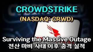 CrowdStrike Q2 2025 Earnings Big Comeback from the Massive Outage 크라우드스트라이크 CRWD 실적 분석 [upl. by Martz]