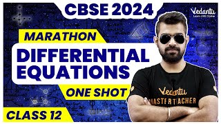 Differential Equations  One Shot Marathon  Class 12  Chapter 9  CBSE 2024 🔥 Shimon Sir [upl. by Meerak]