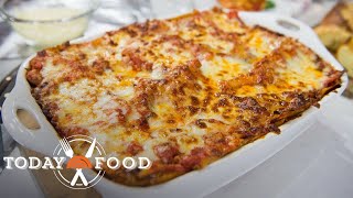 Al Roker’s Original Vegetarian Lasagna Recipe It’s So Good  TODAY [upl. by Eilojne595]