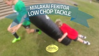 Malakai Fekitoa Low Chop Tackle  LeslieRugby [upl. by Romain374]