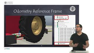 Emulating Odometry System  CoppeliaSim VREP [upl. by Jaine617]