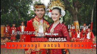 BUNGA BANGSA  BANYUWANGI untuk INDONESIA  DAMAR ART [upl. by Bodi]