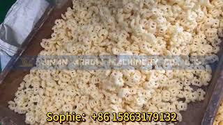 Jinan Arrow Corn crab cheese ball extruder Corn Puff Snack Machine [upl. by Eula]