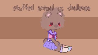 Stuffed animal oc challenge my original version [upl. by Euqinahs138]